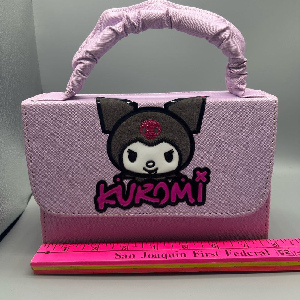 Kuromi Top-Handle Bag with Crossbody strap